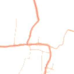 Daytime road noise heatmap for NG22 0DE