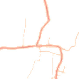 Daytime road noise heatmap for NG22 0DF