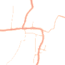 Daytime road noise heatmap for NG22 0DH