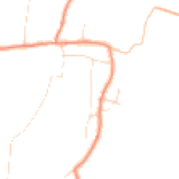 Daytime road noise heatmap for NG22 0DJ