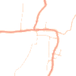 Daytime road noise heatmap for NG22 0DQ