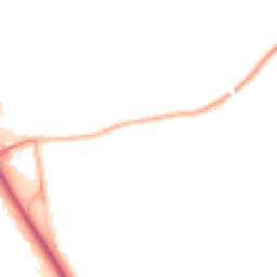 Night-time road noise heatmap for NG22 0DX