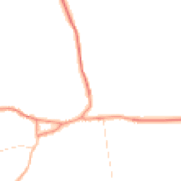 Daytime road noise heatmap for NG22 0HA