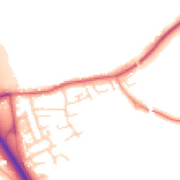 Daytime road noise heatmap for NG22 0JG