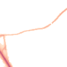 Night-time road noise heatmap for NG22 0JG