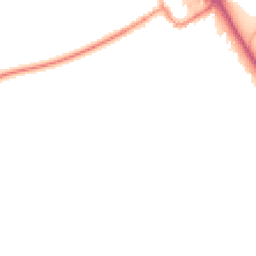 Night-time road noise heatmap for NG22 0LR