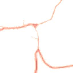 Daytime road noise heatmap for NG22 0NU