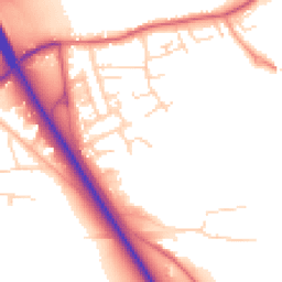 Daytime road noise heatmap for NG22 0QA