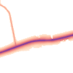 Daytime road noise heatmap for NG22 0TA