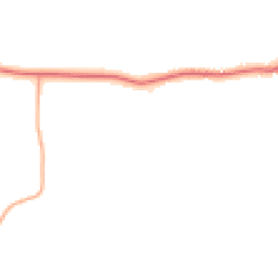 Night-time road noise heatmap for NG22 0TH