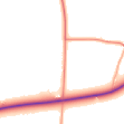 Daytime road noise heatmap for NG22 0UN