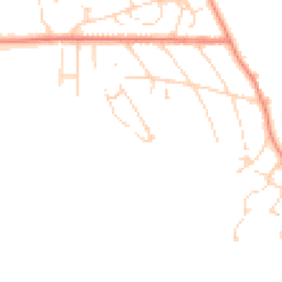 Daytime road noise heatmap for NG22 8DF
