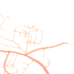 Daytime road noise heatmap for NG22 8DL