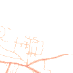 Daytime road noise heatmap for NG22 8DS