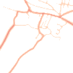 Daytime road noise heatmap for NG22 8DZ