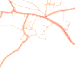 Daytime road noise heatmap for NG22 8EJ