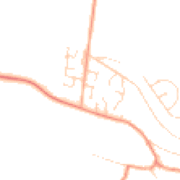 Daytime road noise heatmap for NG22 8FE