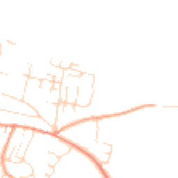 Daytime road noise heatmap for NG22 8FT