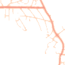 Daytime road noise heatmap for NG22 8GE