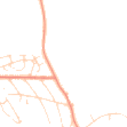Daytime road noise heatmap for NG22 8GG