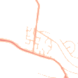 Daytime road noise heatmap for NG22 8LG