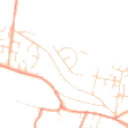 Daytime road noise heatmap for NG22 8LH