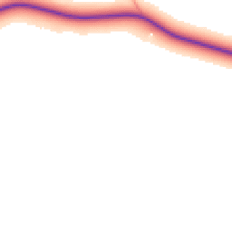 Daytime road noise heatmap for NG22 8LS