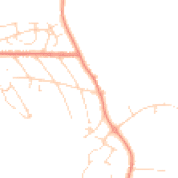 Daytime road noise heatmap for NG22 8QE