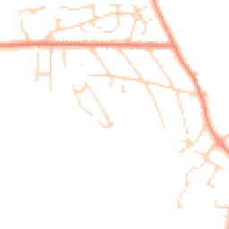 Daytime road noise heatmap for NG22 8QP