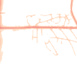 Daytime road noise heatmap for NG22 8QZ