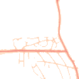Daytime road noise heatmap for NG22 8RJ