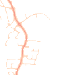 Daytime road noise heatmap for NG22 8TB