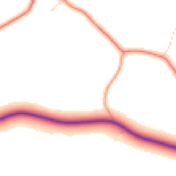 Daytime road noise heatmap for NG22 8TU