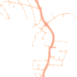 Daytime road noise heatmap for NG22 8UH