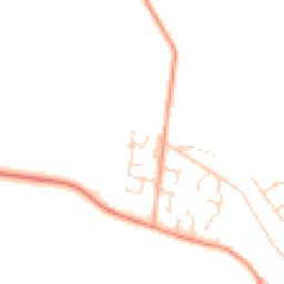 Daytime road noise heatmap for NG22 8WN