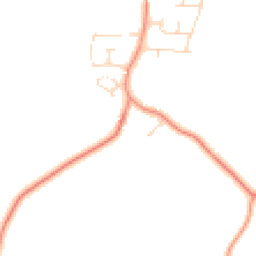 Daytime road noise heatmap for NG22 8WU