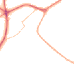 Night-time road noise heatmap for NG22 9AJ