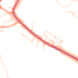 Daytime road noise heatmap for NG22 9AY