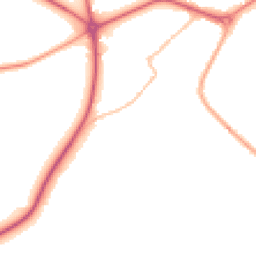 Night-time road noise heatmap for NG22 9BP