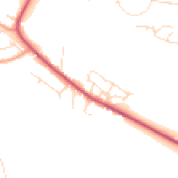 Daytime road noise heatmap for NG22 9DL