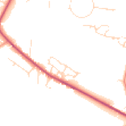 Daytime road noise heatmap for NG22 9DW