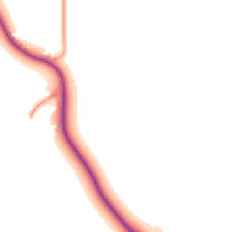 Daytime road noise heatmap for NG22 9EU
