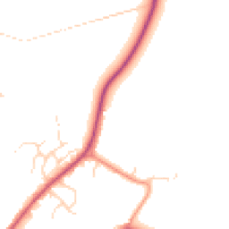 Daytime road noise heatmap for NG22 9GY