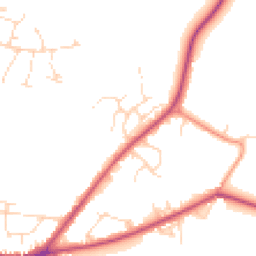 Daytime road noise heatmap for NG22 9HF