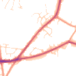 Daytime road noise heatmap for NG22 9HH