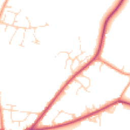 Daytime road noise heatmap for NG22 9HJ