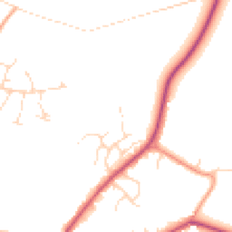 Daytime road noise heatmap for NG22 9HP