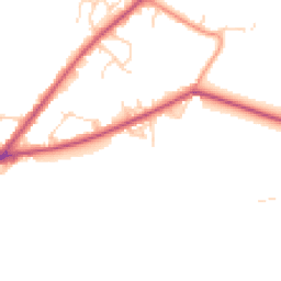 Daytime road noise heatmap for NG22 9JA