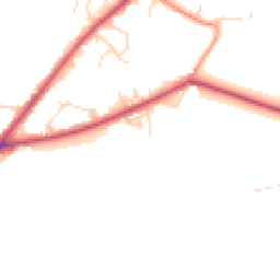 Daytime road noise heatmap for NG22 9JB