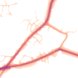 Daytime road noise heatmap for NG22 9JG